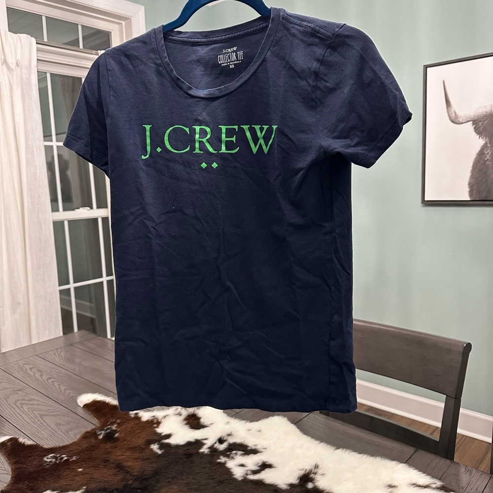 J. Crew!! Navy blue and Kelly green color